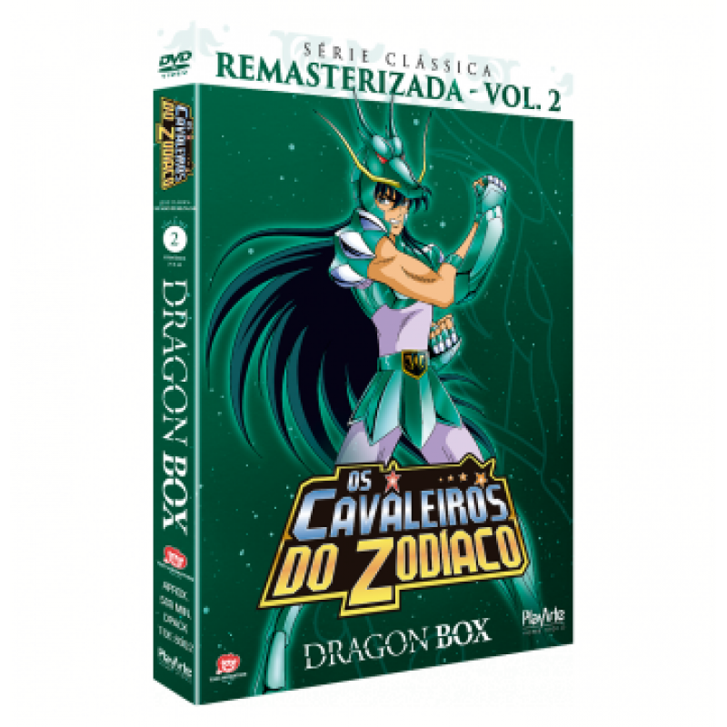 Box Os Cavaleiros Do Zodíaco - Dragon Box: Série Clássica